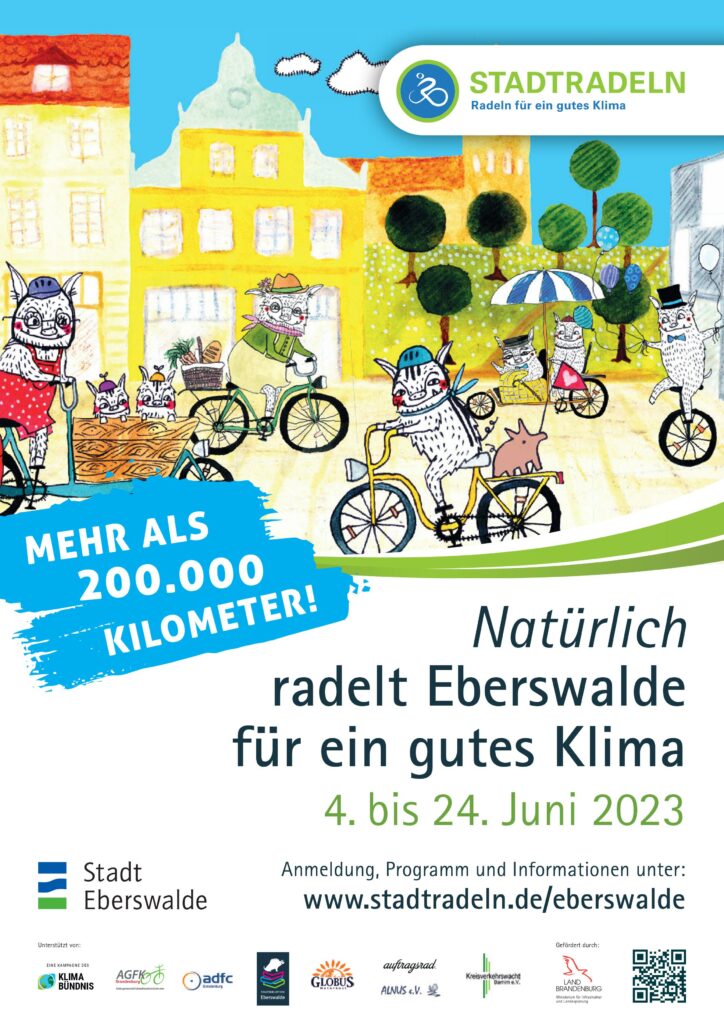 Eberswalder Stadtradeln 04.-24.Juni 2023