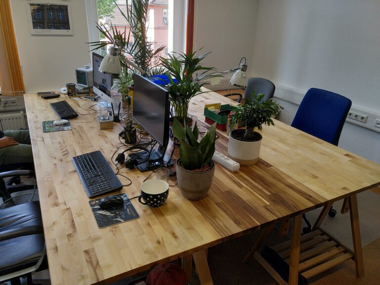 Freier Arbeitsplatz im Coworking Space, zentral in Eberswalde